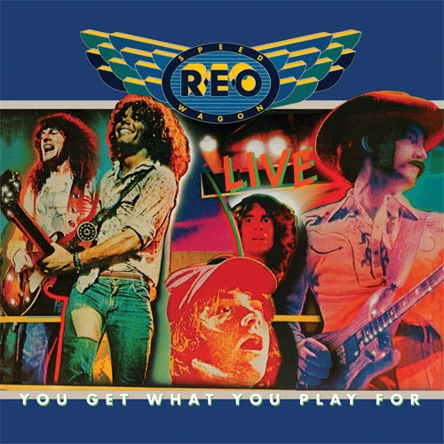 REO Speedwagon You Get What You Play For 180g 2LP (Translucent Blue Vinyl) 1