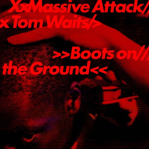 Massive Attack & Tom Waits Boots on the Ground 12" Vinyl Single (Color Vinyl) 1