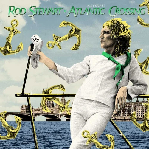 Rod Stewart Alternate Atlantic Crossing RSD Exclusive LP (Tidal Wave Vinyl) 1