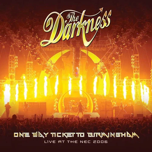 The Darkness One Way Ticket to Birmingham (Live at the NEC 2006) RSD Exclusive 2LP (Red & Yellow Marble Vinyl) 1