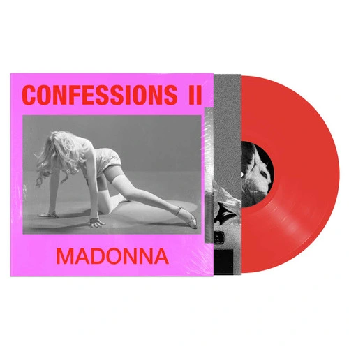 Madonna Confessions II LP (Translucent Red Vinyl) 1