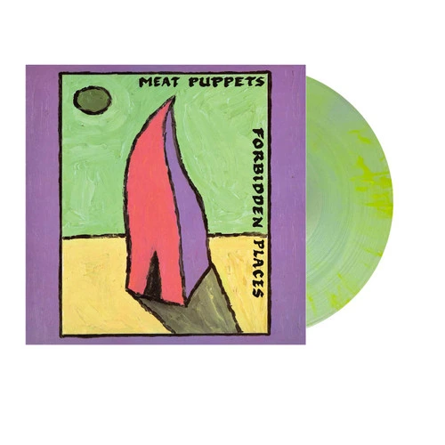 Meat Puppets Forbidden Places (35th Anniversary Edition) LP (Coke Clear with Yellow Swirl Vinyl) 1