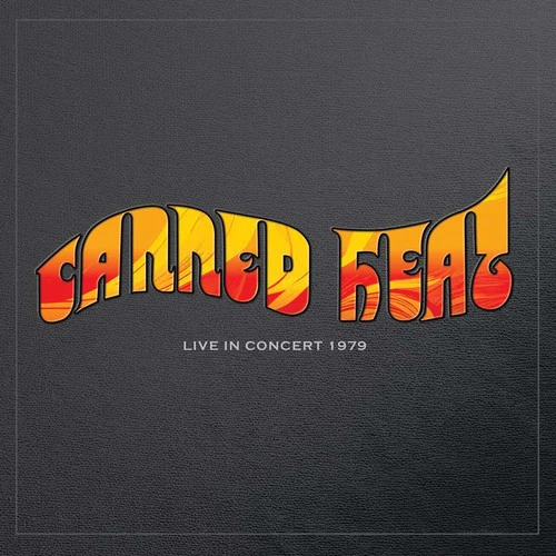 Canned Heat Live in Concert 1979 LP (Psychedelic Orange Swirl Vinyl) 1