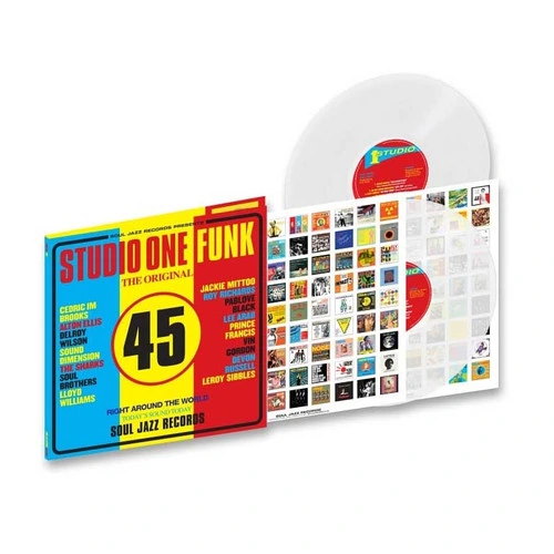Soul Jazz Records Presents: Studio One Funk 2LP (Clear Vinyl) 1