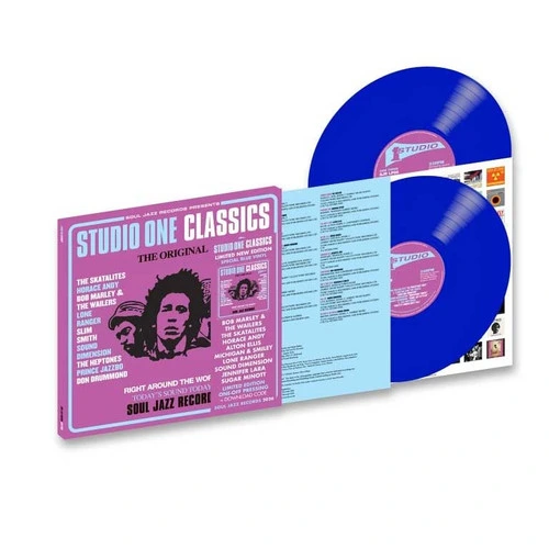 Soul Jazz Records Presents: Studio One Classics 2LP (Blue Vinyl) 1