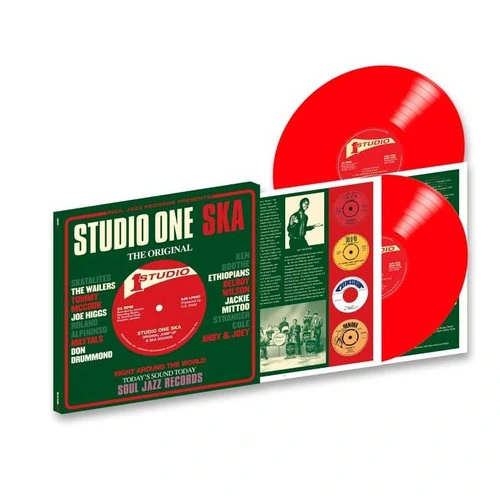 Soul Jazz Records Presents: Studio One Ska 2LP (Red Vinyl) 1