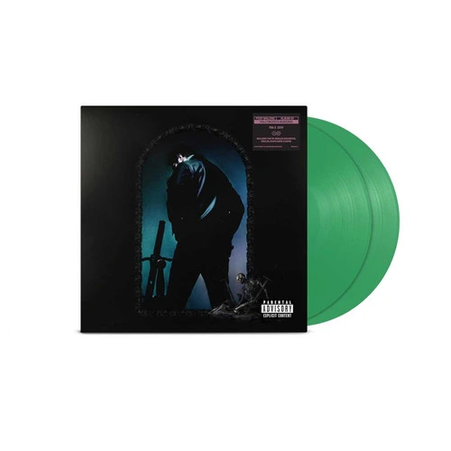 Post Malone Hollywood's Bleeding 2LP (Transparent Green Vinyl) 1