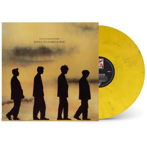 Echo & the Bunnymen Songs to Learn & Sing LP (Yellow & Black Marble Vinyl) 1
