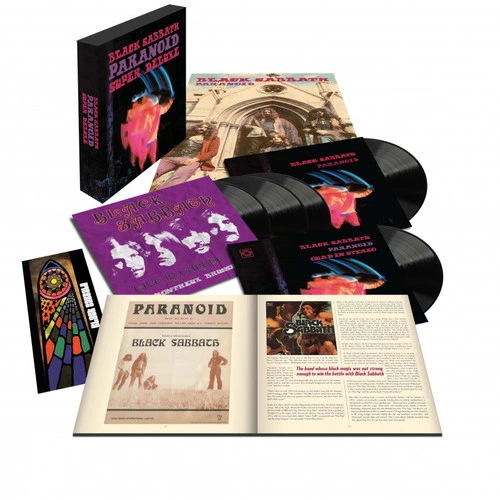 Black Sabbath Paranoid 50th Anniversary Super Deluxe Edition 5LP Box Set 1