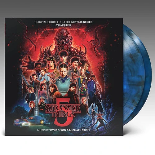 Kyle Dixon & Michael Stein Stranger Things 5 (Original Score) Volume One 2LP (Blue Smoke Vinyl) 1