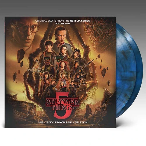 Kyle Dixon & Michael Stein Stranger Things 5 (Original Score) Volume Two 2LP (Blue Smoke Vinyl) 1