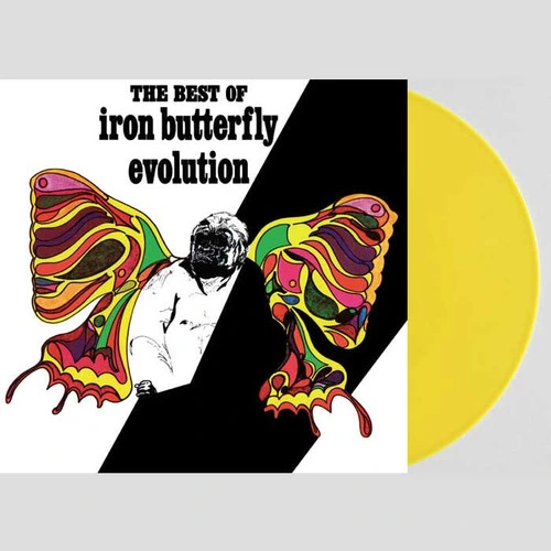 Iron Butterfly Evolution: The Best of Iron Butterfly 180g LP (Psychedelic Yellow Vinyl) 1