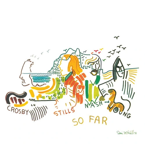 Crosby, Stills, Nash & Young So Far LP 1
