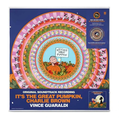 Vince Guaraldi It's the Great Pumpkin, Charlie Brown (Original Soundtrack Recording) 45rpm LP (Zoetrope Vinyl) 1