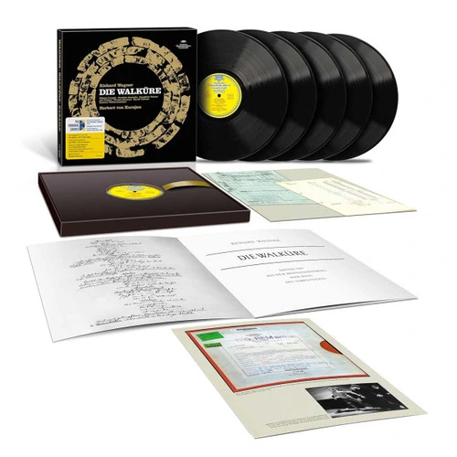Herbert von Karajan Wagner: Die Walkure (Original Source Series) Numbered Limited Edition 180g 5LP Box Set 1