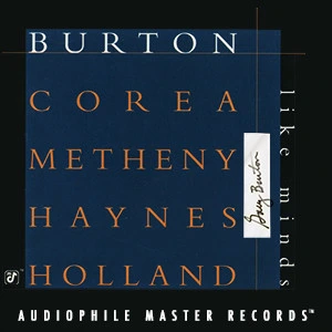 Gary Burton & Chick Corea Like Minds #D Limited Edition 180g 2LP (Autographed) (Blue Vinyl) #33 1
