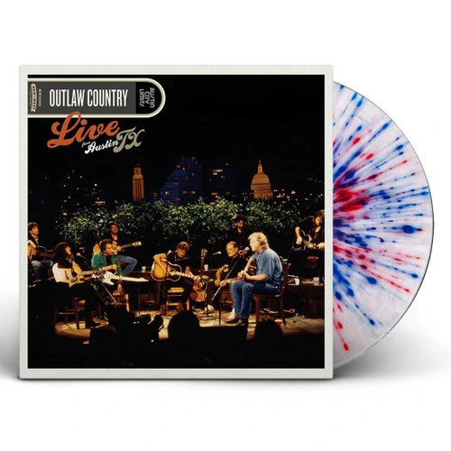 Outlaw Country: Live from Austin, TX Indie Exclusive LP (Red, White & Blue Splatter Vinyl) 1