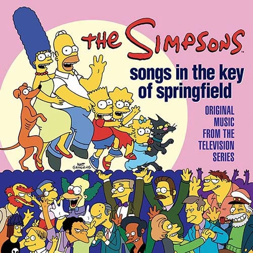 The Simpsons Songs in the Key of Springfield (Original Music from the Television Series) 2LP (Pink & Yellow Vinyl) 1