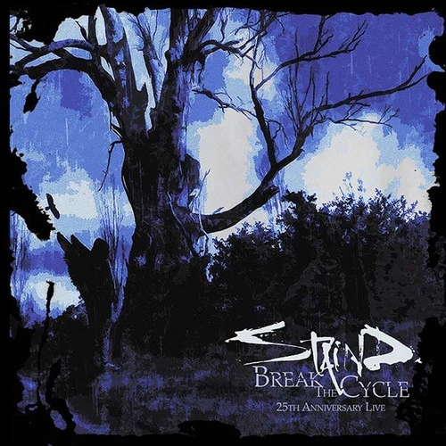 Staind Break the Cycle (25th Anniversary Live) LP (Black Ice/Black Wave Vinyl) 1