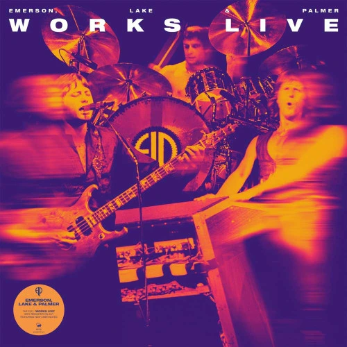 Emerson, Lake & Palmer Works Live 2LP 1