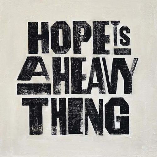 Joy Oladokun Hope Is a Heavy Thing LP (Transparent Black Ice Vinyl) 1