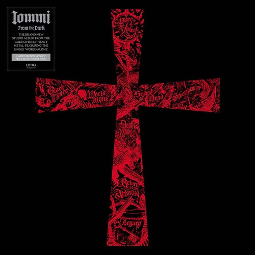 Tony Iommi From the Dark Indie Exclusive 45rpm 2LP (Red & Black Marble Vinyl) 1