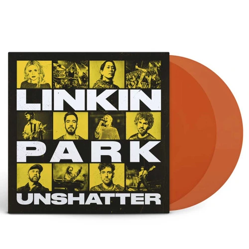 Linkin Park Unshatter Film Soundtrack (Live in Sao Paulo) Indie Exclusive 2LP (Translucent Orange Vinyl) 1