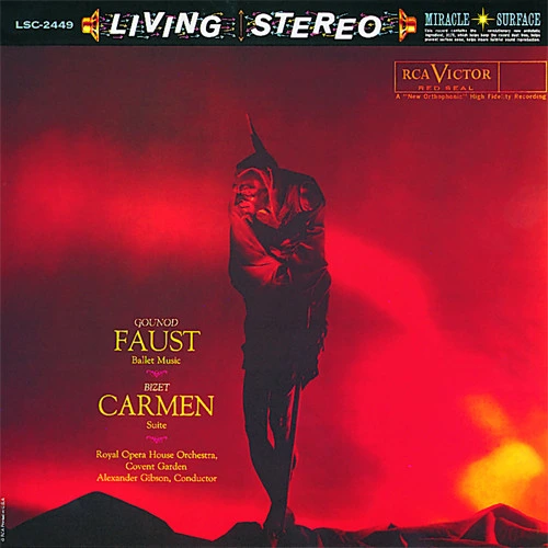 Gounod & Bizet Faust & Carmen 200g 45rpm Clear Vinyl 4LP 1