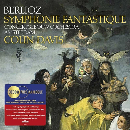 Colin Davis Berlioz: Symphonie Fantastique (Decca Pure Analogue Series) 180g LP 1
