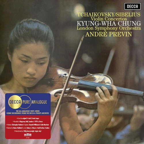 Kyung-Wha Chung Tchaikovsky/Sibelius: Violin Concertos (Decca Pure Analogue Series) 180g LP 1