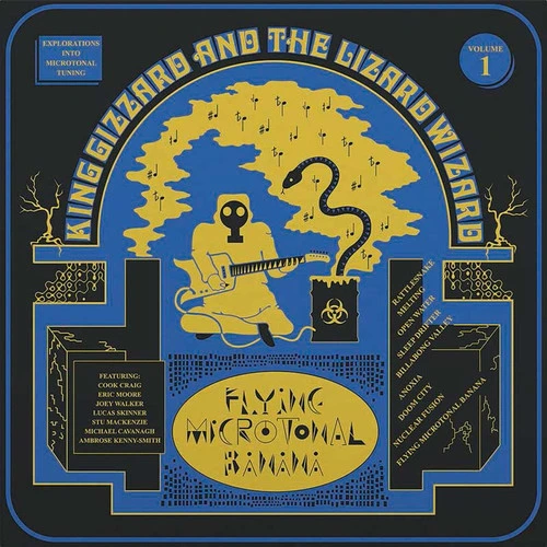 King Gizzard and the Lizard Wizard Flying Microtonal Banana (Explorations into Microtonal Tuning) LP (Eco-Wax Vinyl) 1