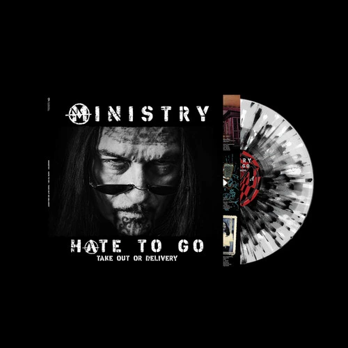 Ministry Hate to Go: Take Out or Delivery LP (Silver Splatter Vinyl) 1