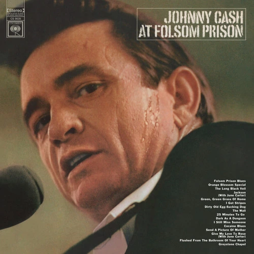Johnny Cash At Folsom Prison LP (Silver Vinyl) (Pre-owned, NM) 1