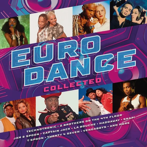 Eurodance Collected 180g Import 2LP (Pink & Purple Vinyl) 1