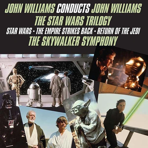 John Williams Conducts John Williams: The Star Wars Trilogy Numbered Limited Edition 180g Import 2LP (Blue Vinyl) 1