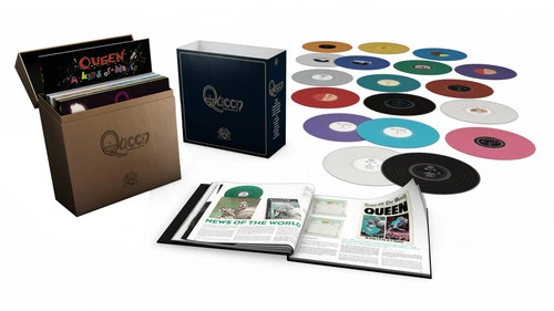 Queen Studio Collection Half-Speed Mastered 180g 18LP Box Set (Colored Vinyl) (Pre-owned, NM) 1