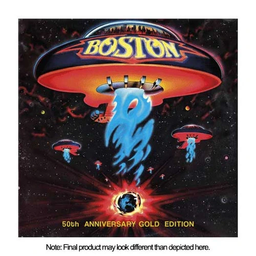Boston Boston (50th Anniversary Edition) Numbered Limited Edition 180g 33rpm LP & 45rpm 12" Vinyl EP (Pearl Gold Vinyl) 1
