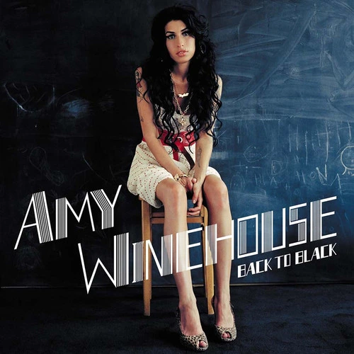 Amy Winehouse Back to Black (20th Anniversary) Indie Exclusive LP (Chalkboard Marble Vinyl) 1