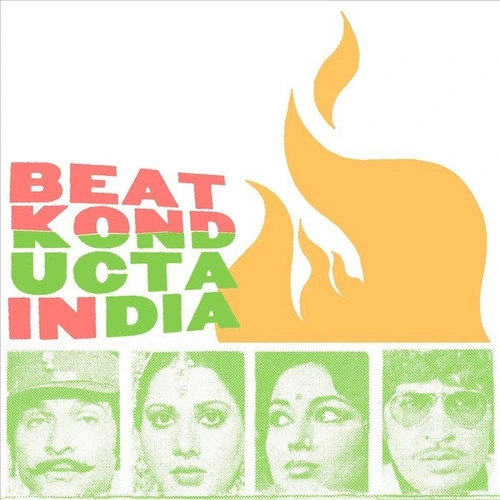 Madlib Beat Konducta Vol. 3-4: In India (Saffron Blend Edition) 2LP (Semi-Transparent Silver & Saffron Yellow Vinyl) 1