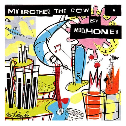 Mudhoney My Brother the Cow Indie Exclusive LP (Pink Vinyl) 1