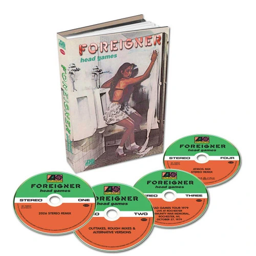 Foreigner Head Games (Deluxe Edition) 3CD & Blu-Ray Box Set 2