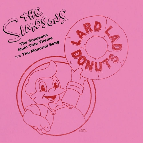 The Simpsons The Simpsons Main Title Theme b/w The Monorail Song 10" Vinyl Single (Picture Disc) 1