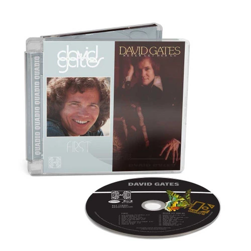 David Gates First / Never Let Her Go [Quadio] Blu-Ray Audio Disc 1