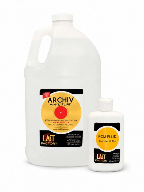 The LAST Factory LAST ARCHIV Vinyl Fluid for Record Cleaning Machines (1 Gal.) 1