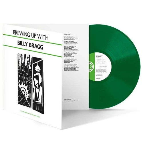 Billy Bragg Brewing Up with Billy Bragg LP (Solid Dark Green Vinyl) 2