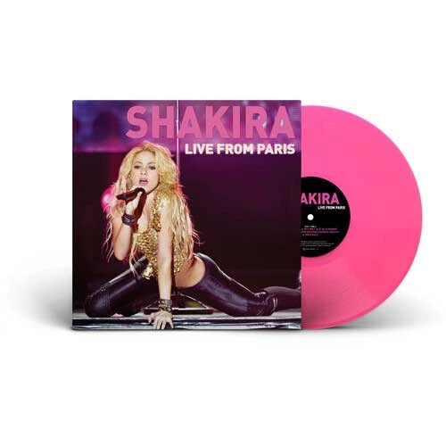 Shakira Live from Paris 2LP (Pink Vinyl) 1
