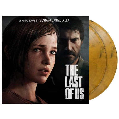 Gustavo Santaolalla The Last of Us Numbered Limited Edition 180g Import 2LP (Yellow, Red & Black Marbled Vinyl) 1