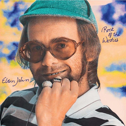 Elton John Rock of the Westies (50th Anniversary) Expanded Edition 180g 2LP (Sea Blue Vinyl & Electric Blue Vinyl) 1