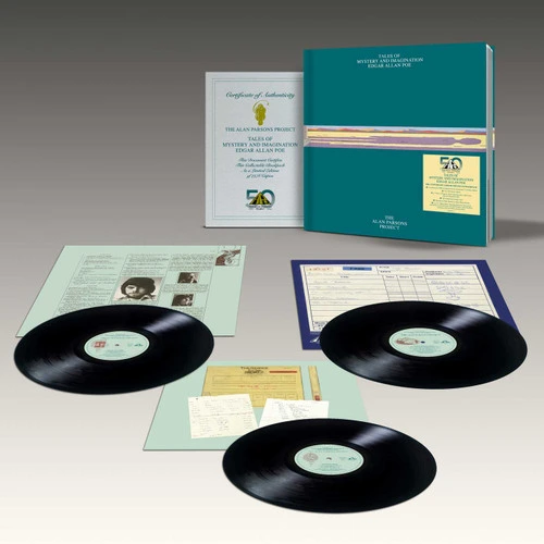 The Alan Parsons Project Tales of Mystery and Imagination - Edgar Allan Poe Numbered Limited Edition 180g 3LP Bookpack 1